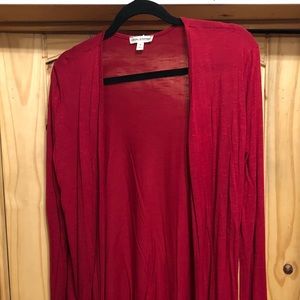 Burgundy thin cardigan BUY 3 GET 1 FREE